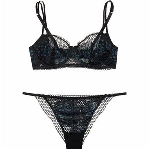 Adore Me Evah Unlined Bra and Underwear Set